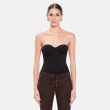 OW Collection REESE Corset Top Corset 121 - Black