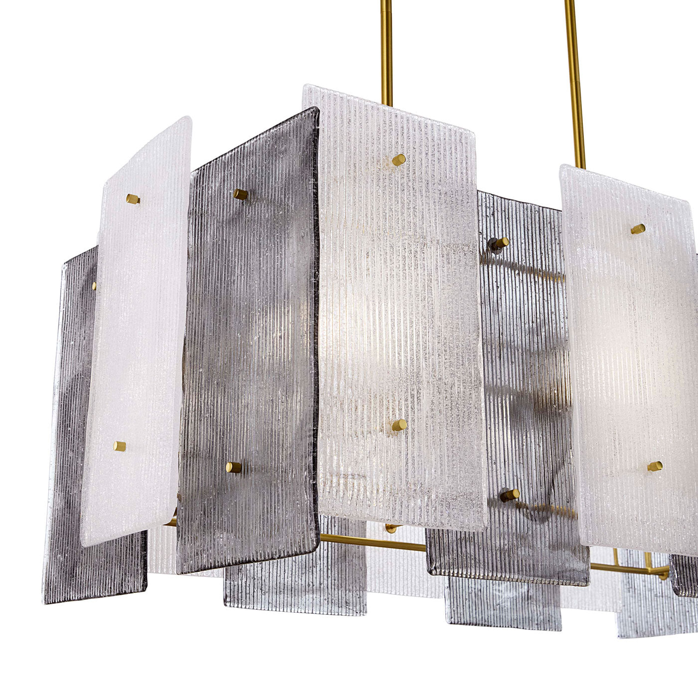 Rialto Chandelier | Smoke/White