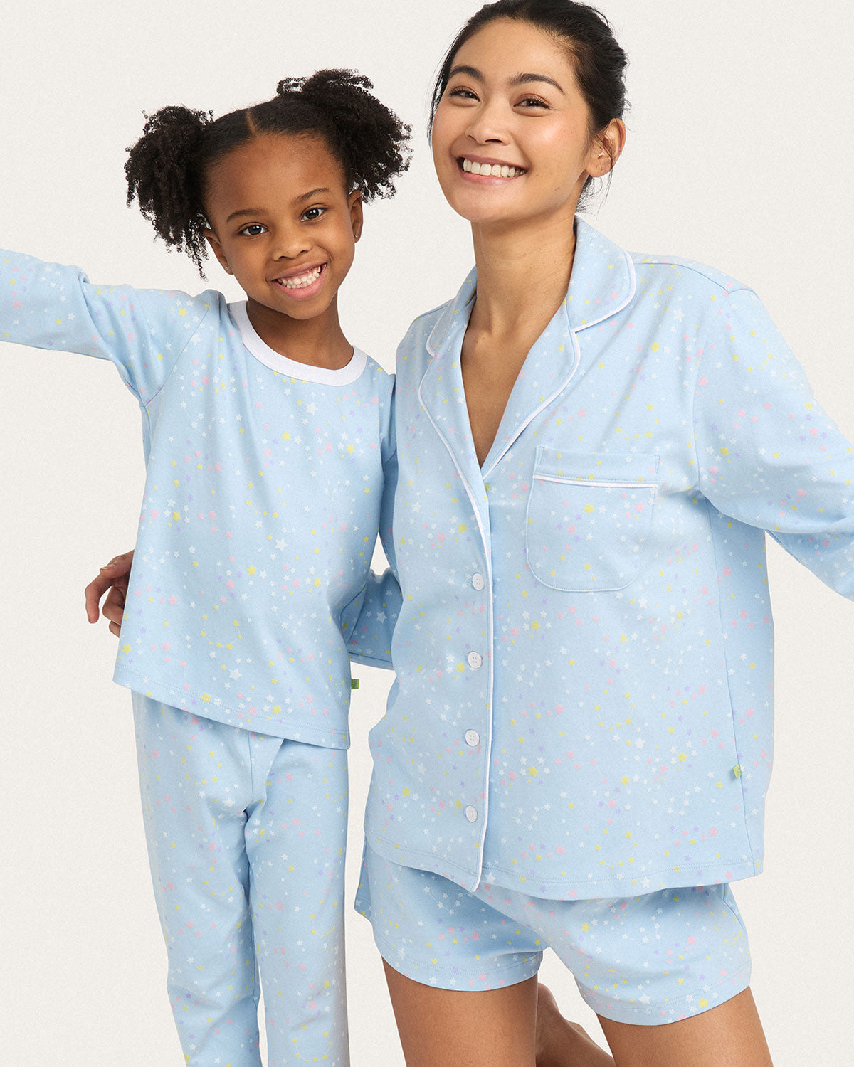Womens | Charlie Shortie Set - Constellation | Periwinkle