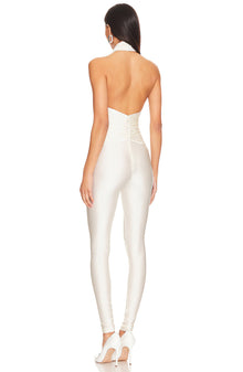 Abreen Catsuit | Pearl