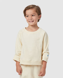 Kids | Mini Rowan Crewneck | Cream
