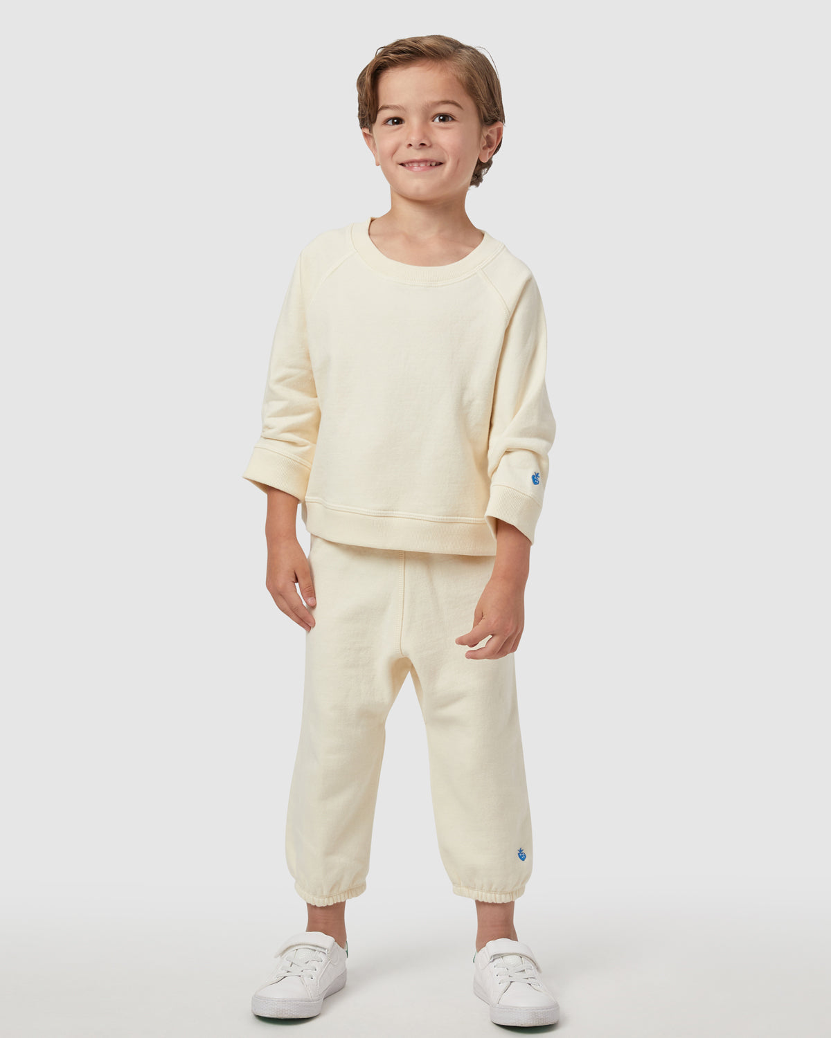 Kids | Mini Rowan Crewneck | Cream