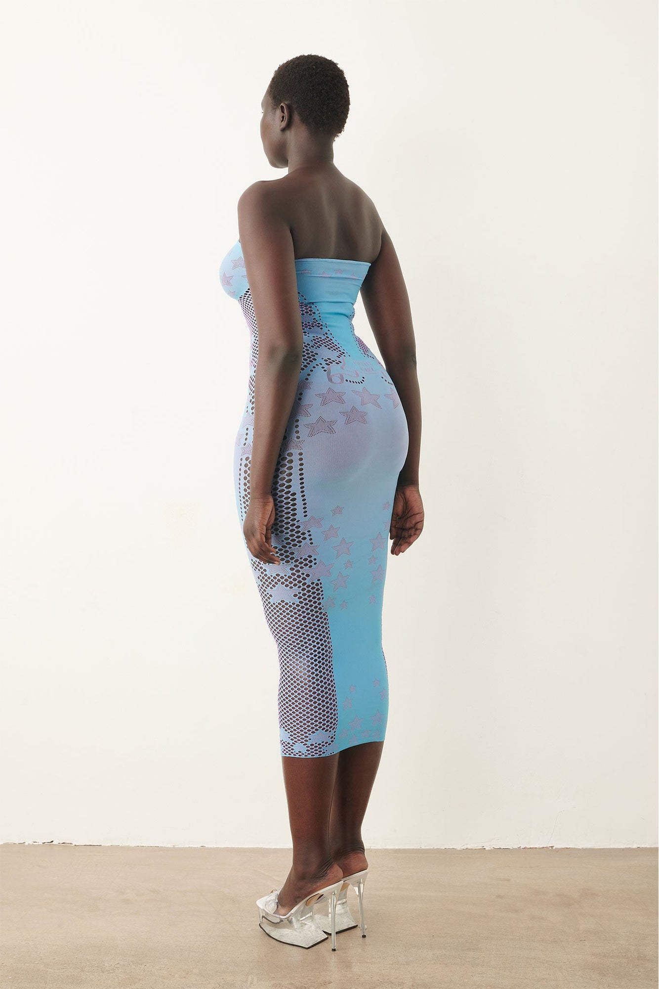 Roxie Dress | Crypto Blue