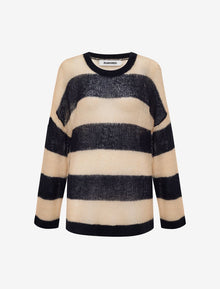 Rugby Sweater | Navy Stripe - Sweaters