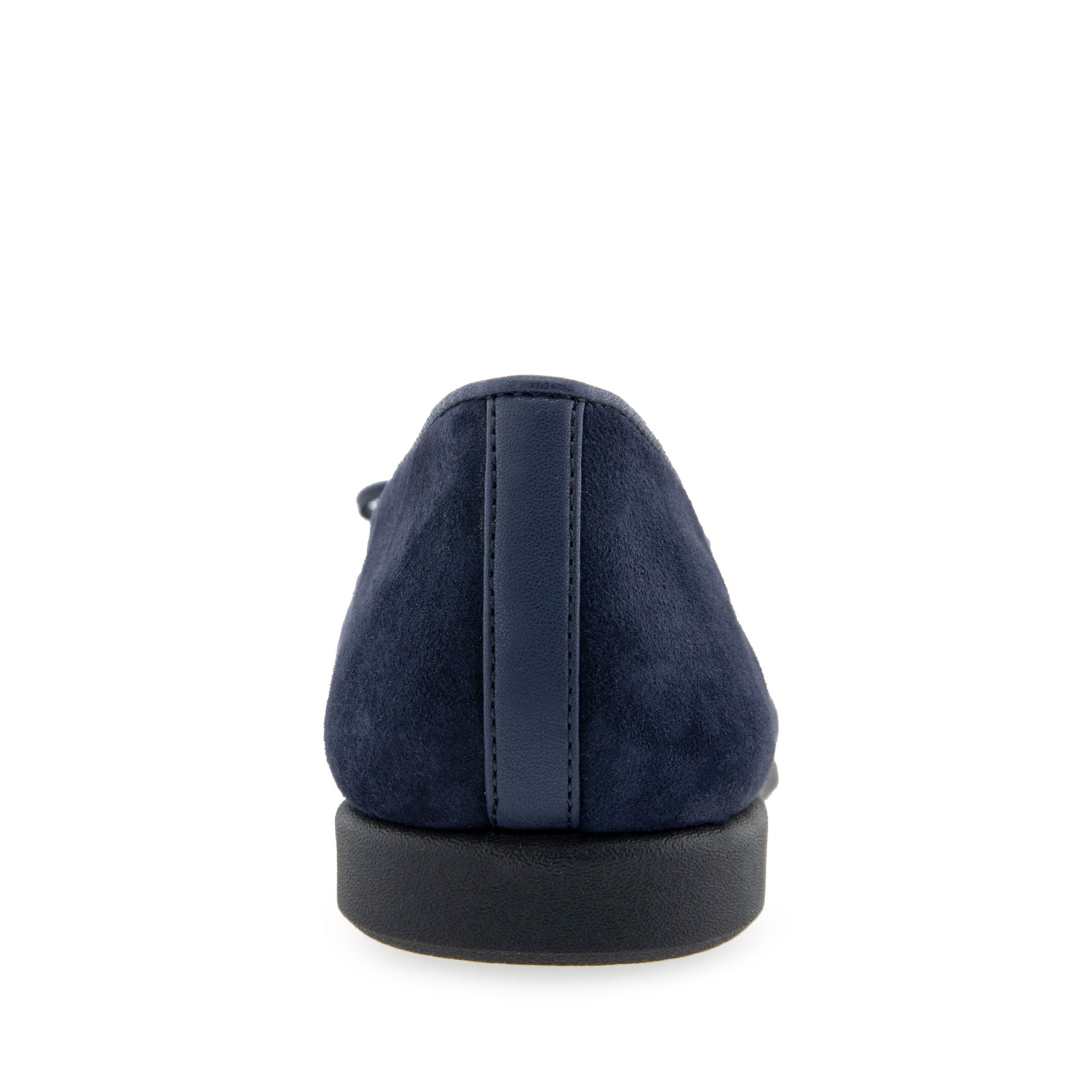 Novia Dress Flat | Navy Suede