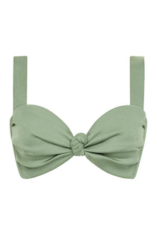 Hayden Bikini Top | Sage Green Rib