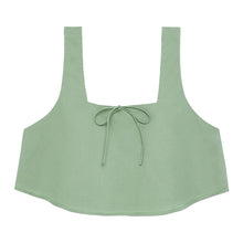 Square Neck Crop Top | Sage Green