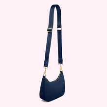 Curved Crossbody Bag | Sapphire