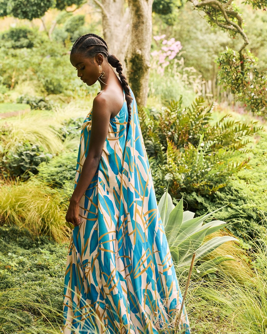 Satu Dress | Blossom Teal