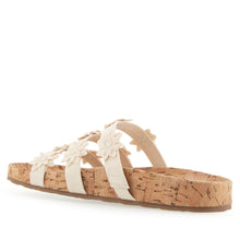 Leflor Sandal Footbed | Natural Canvas