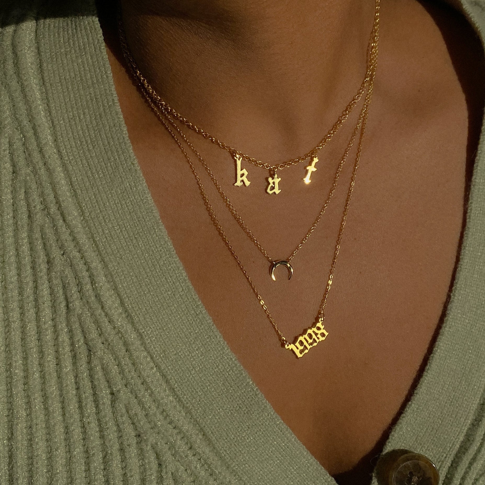 The Mini Horn Necklace | Gold Vermeil & Sterling Silver