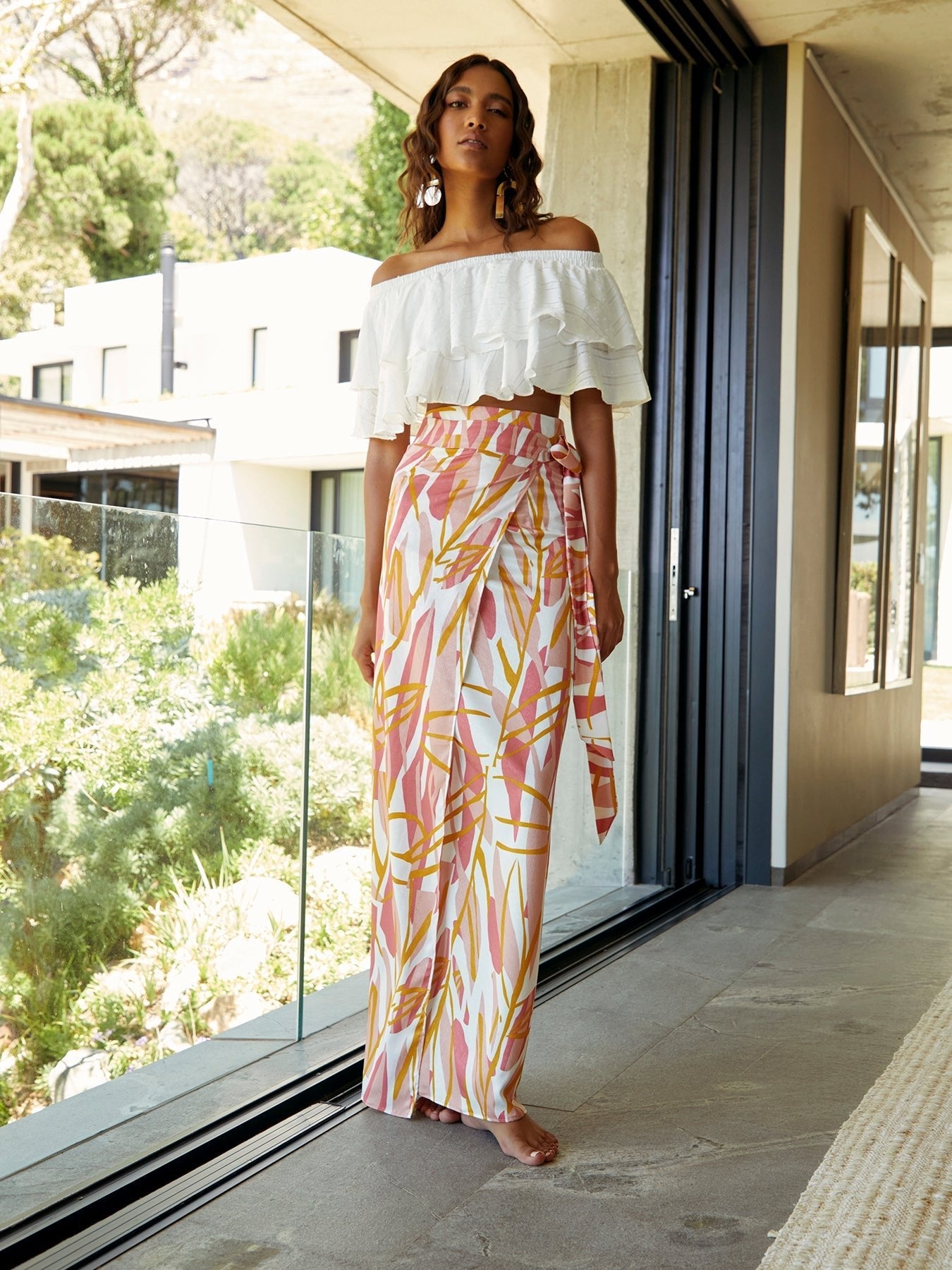 Seur Skirt - Blossom Rose - diarrablu