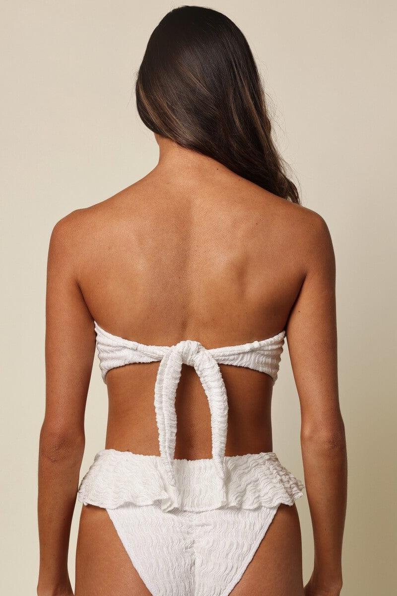 Tori Ties Bandeau Bikini Top | Seychelles