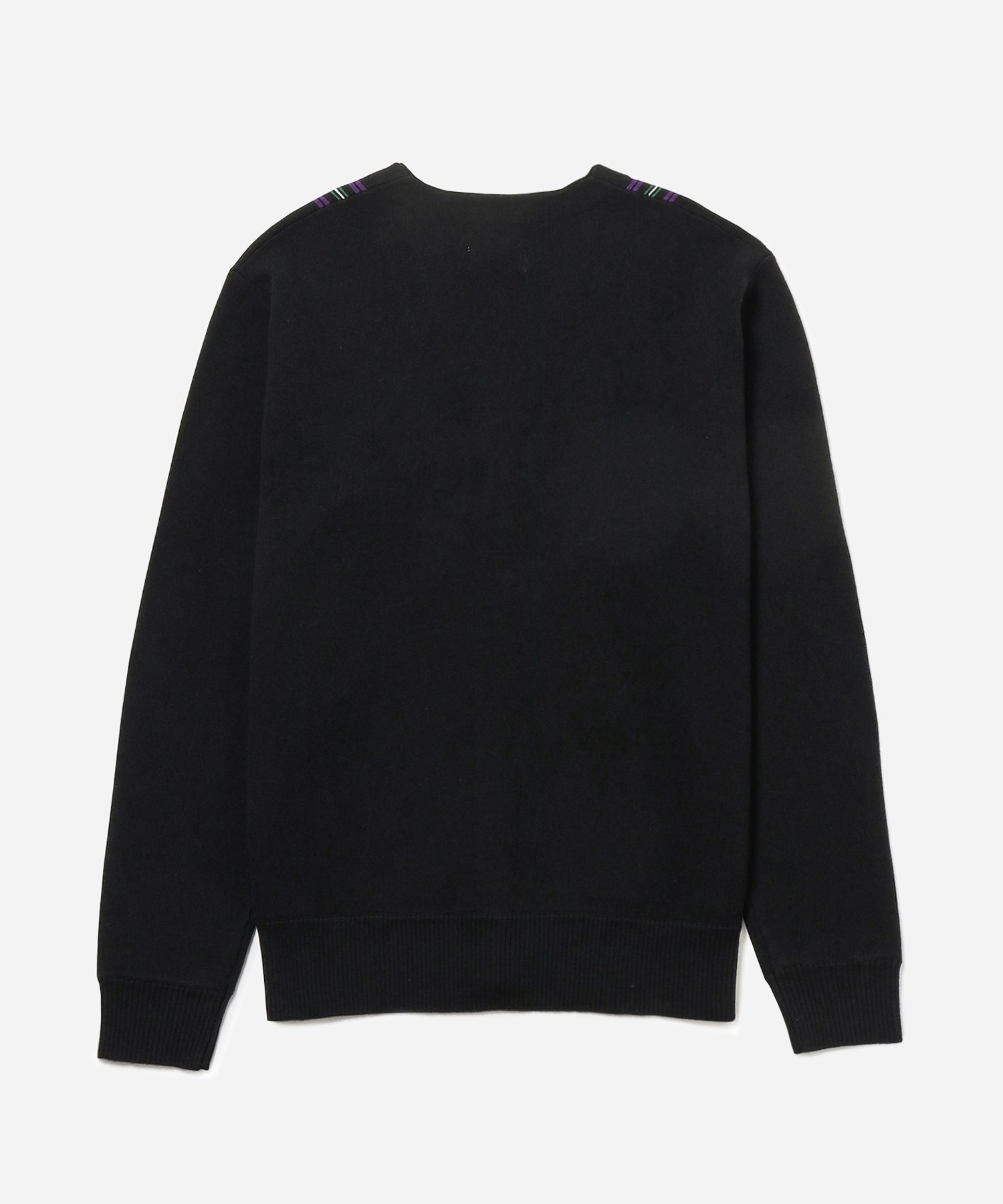 Mens | Michael High Gauge Knit Cardigan | Black