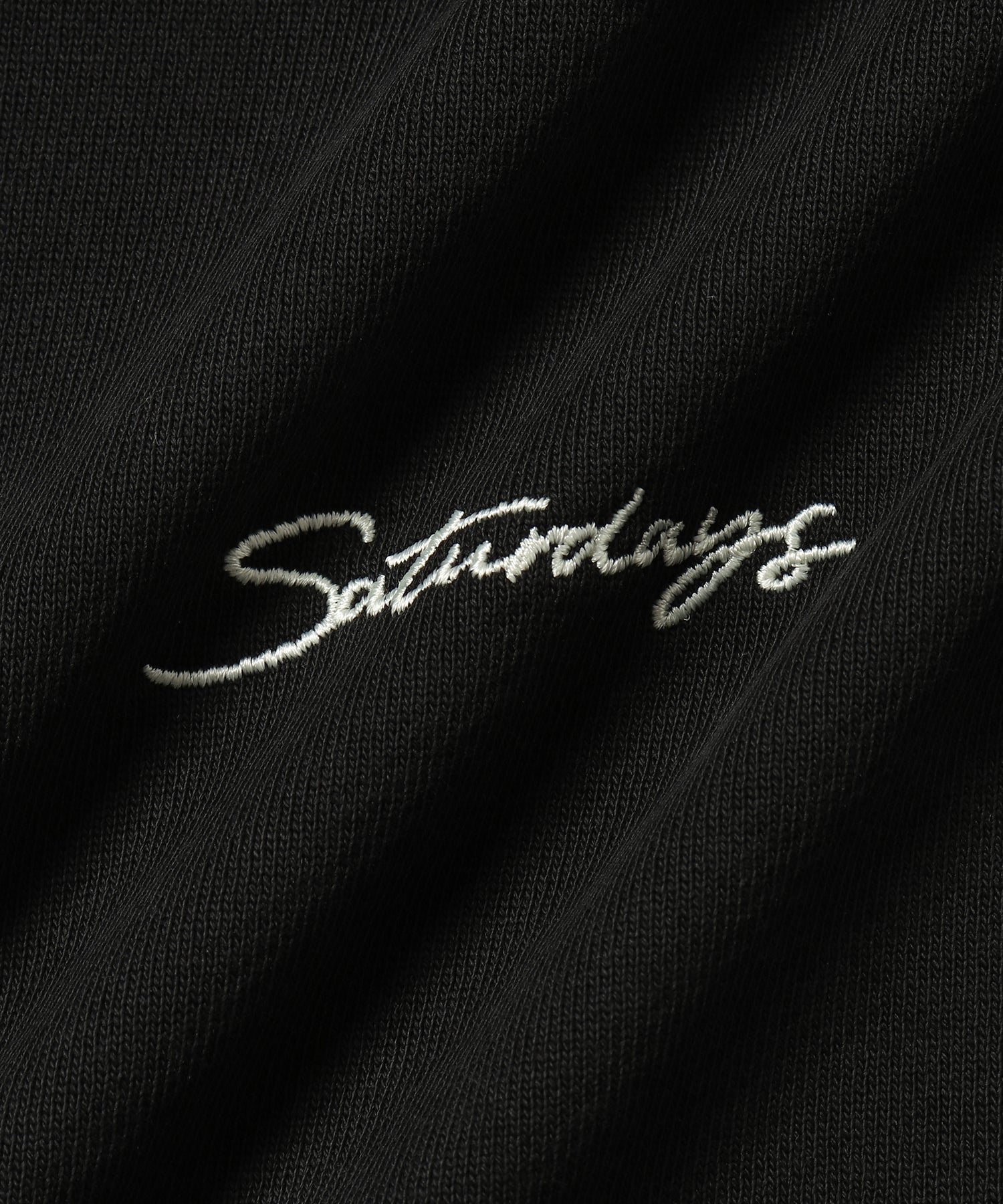 Mens | Ditch Script Embroidered Hoodie | Black