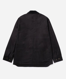 Black | Lido Flannel Lined Chore Coat | Saturdays NYC