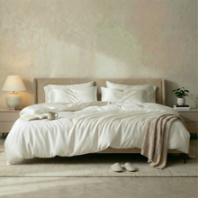 Signature Bamboo Duvet Cover, Full/Queen | Cloud White
