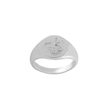 The Saint Michael Signet Ring | Gold Vermeil & Silver