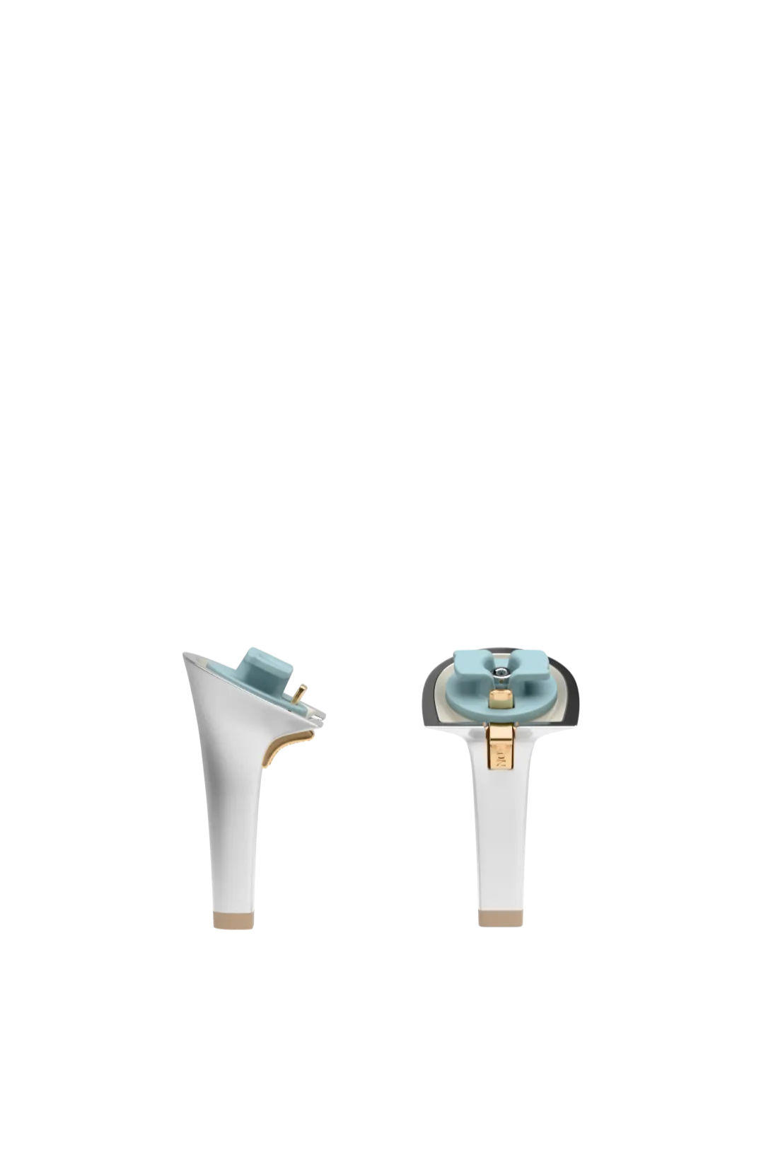 Stiletto Heel Kit 4 | Matte Silver