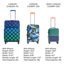 Logan Carry-On Suitcase | Camo - Kids