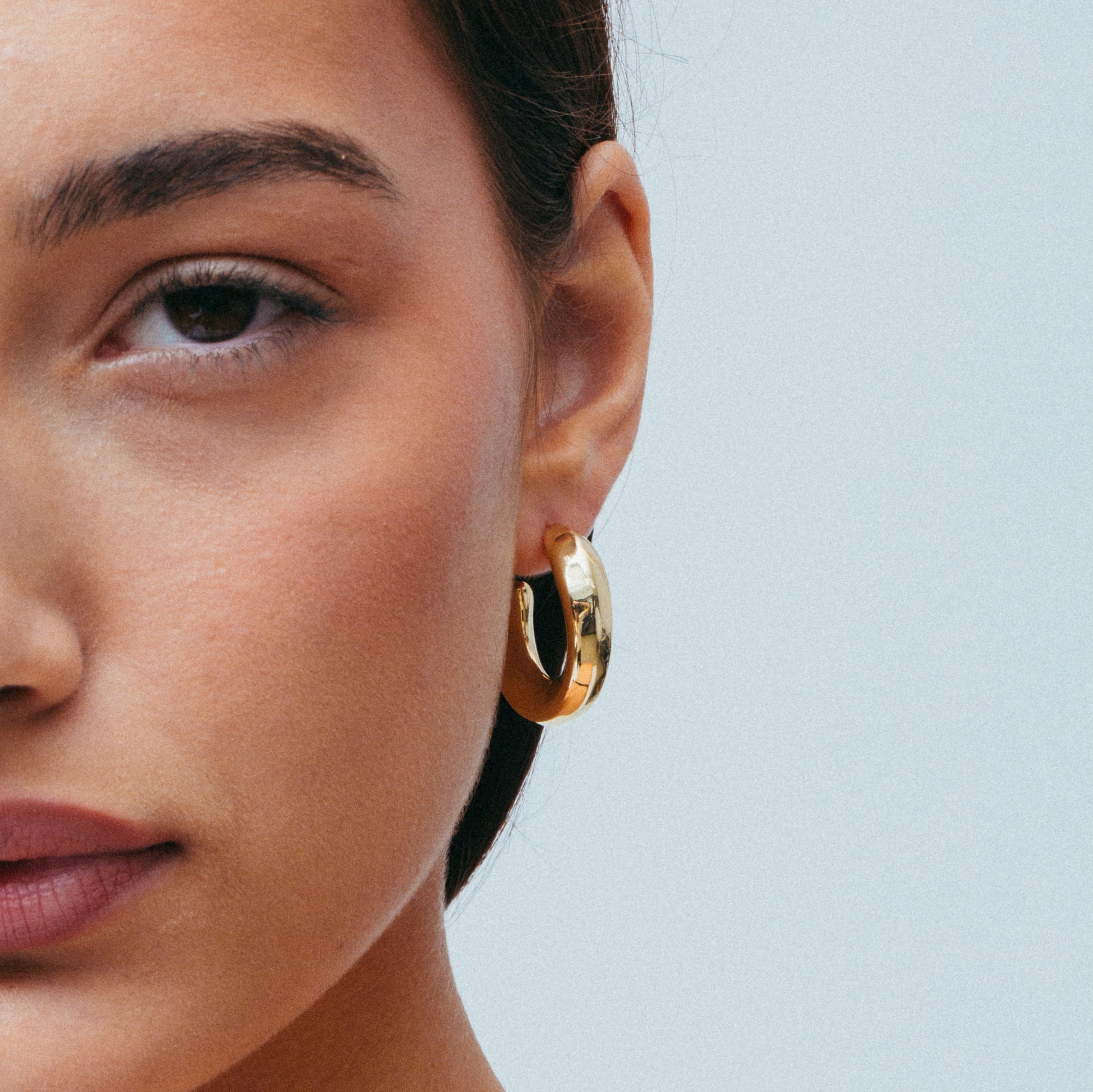 The Oro Hoops | Gold