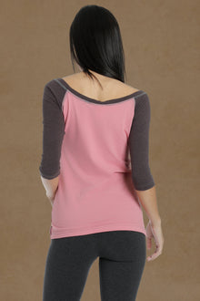 Women | Vintage-V Slide Tee | Guava