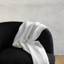 Blissful Bamboo Waffle Throw Blanket | Cloud