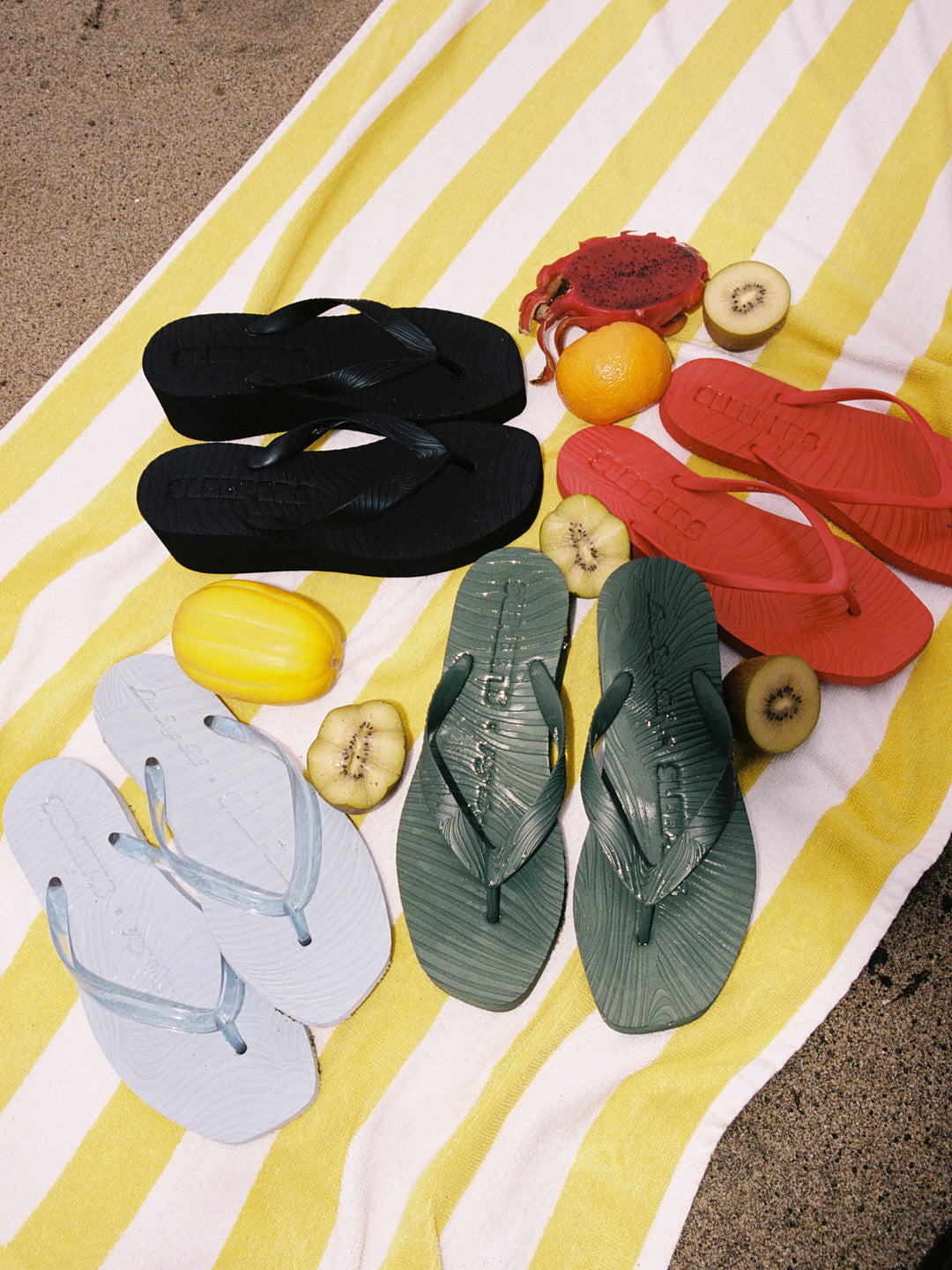 High Platform Sandal | Green