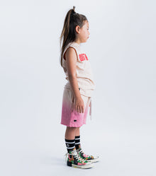 Unisex | Watch Out Sleeveless Shirt | Nude