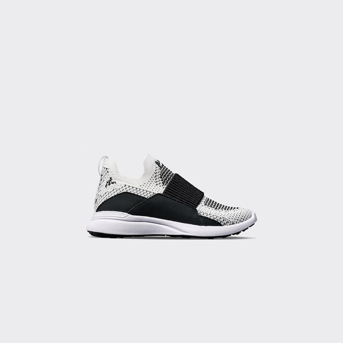 Kid's TechLoom Bliss | White / Black / Black / Ribbed