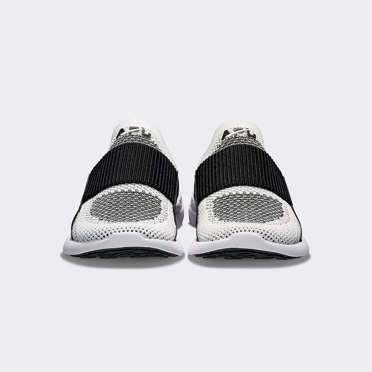 Youth's TechLoom Bliss | White / Black / Black / Ribbed