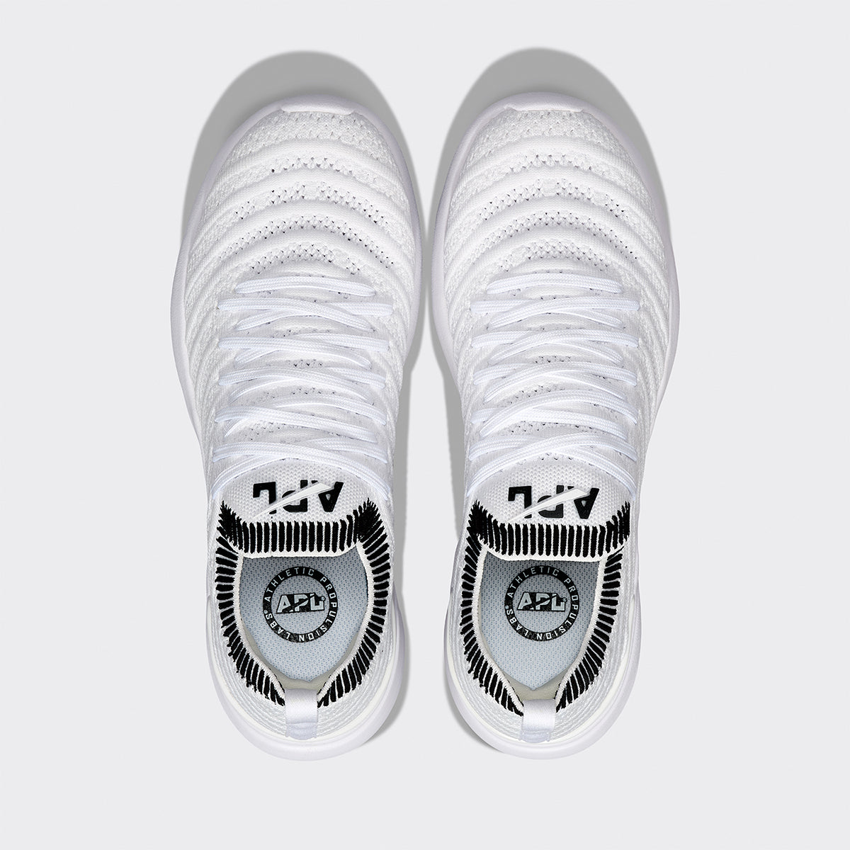 Men | TechLoom Wave | White x Black x Ribbed