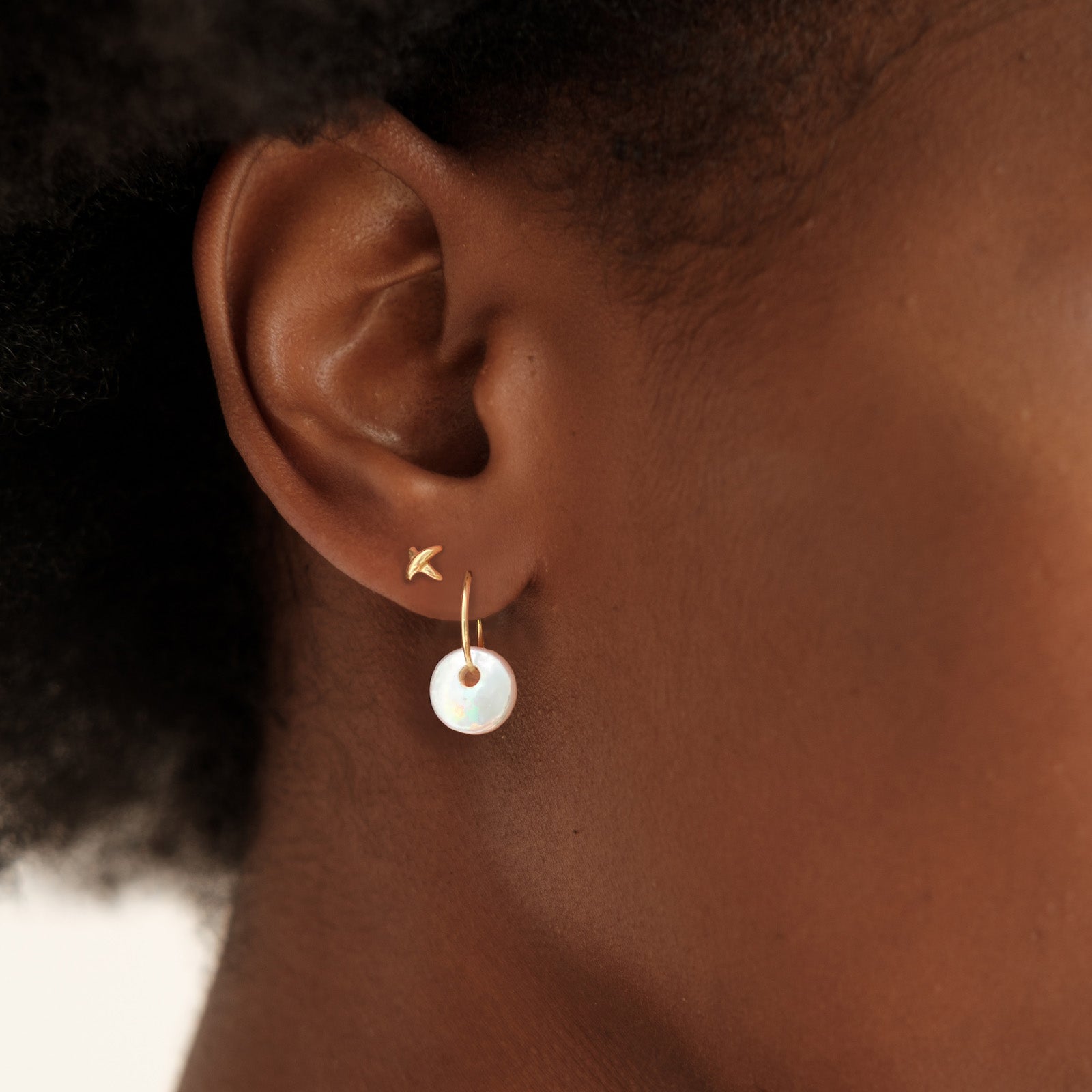 Stitch Stud Earrings