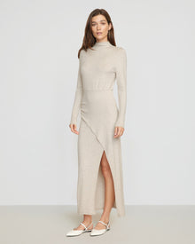 Renée | Suki Mock-Neck Long Sleeve Dress in Size Small