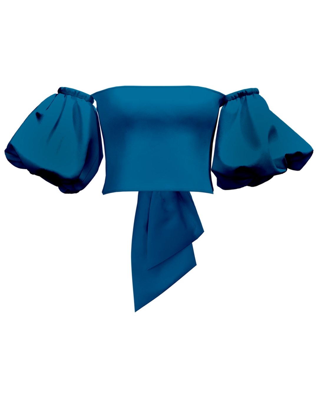 Sustainable Zany Top | Solid Teal