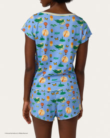 Womens | Fellow Ozians Shortie Set x Wicked | Azure