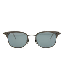 Thom Browne Square Metal Sunglasses | Black