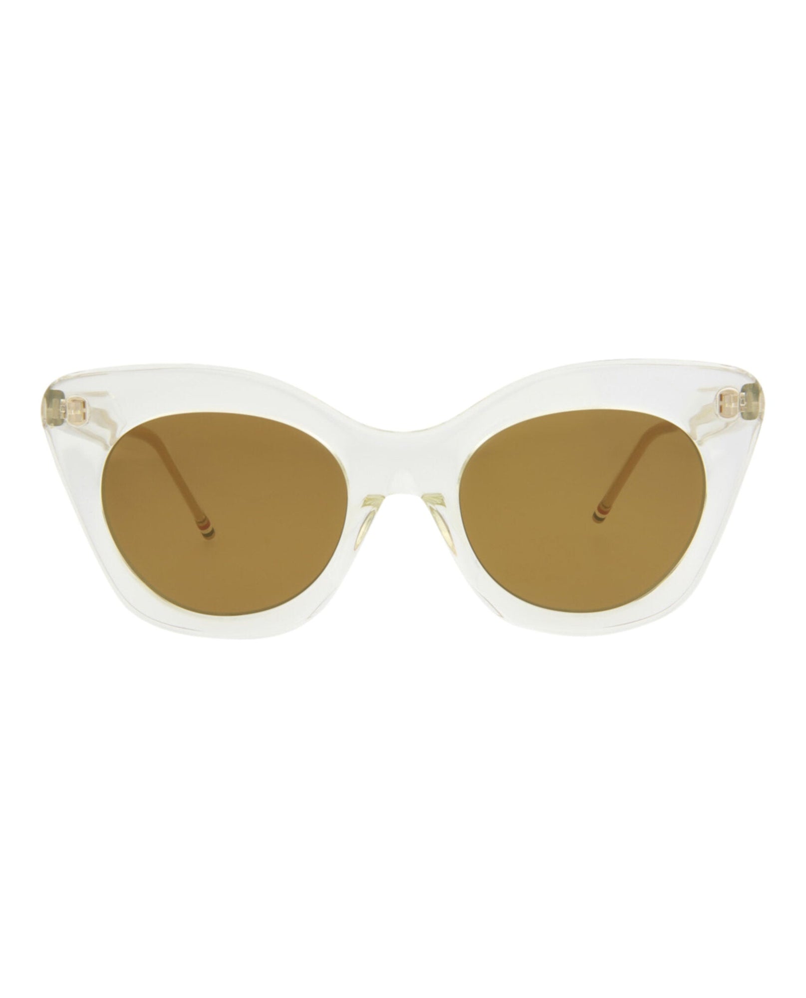 Thom Browne Cat Eye Acetate Sunglasses | Crystal