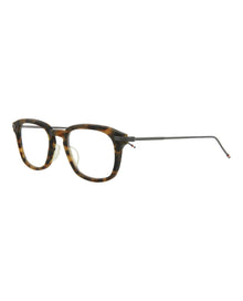 Thom Browne Round Acetate Optical Frames | Black/Brown