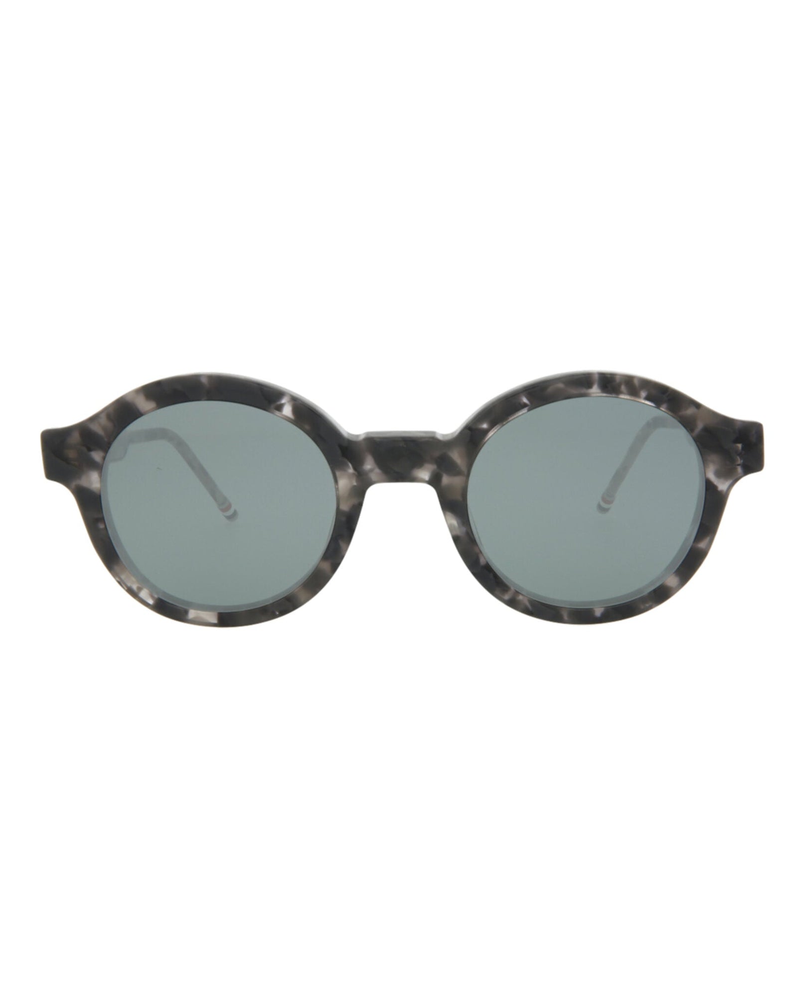 Thom Browne Round Acetate Sunglasses | Brown Multi