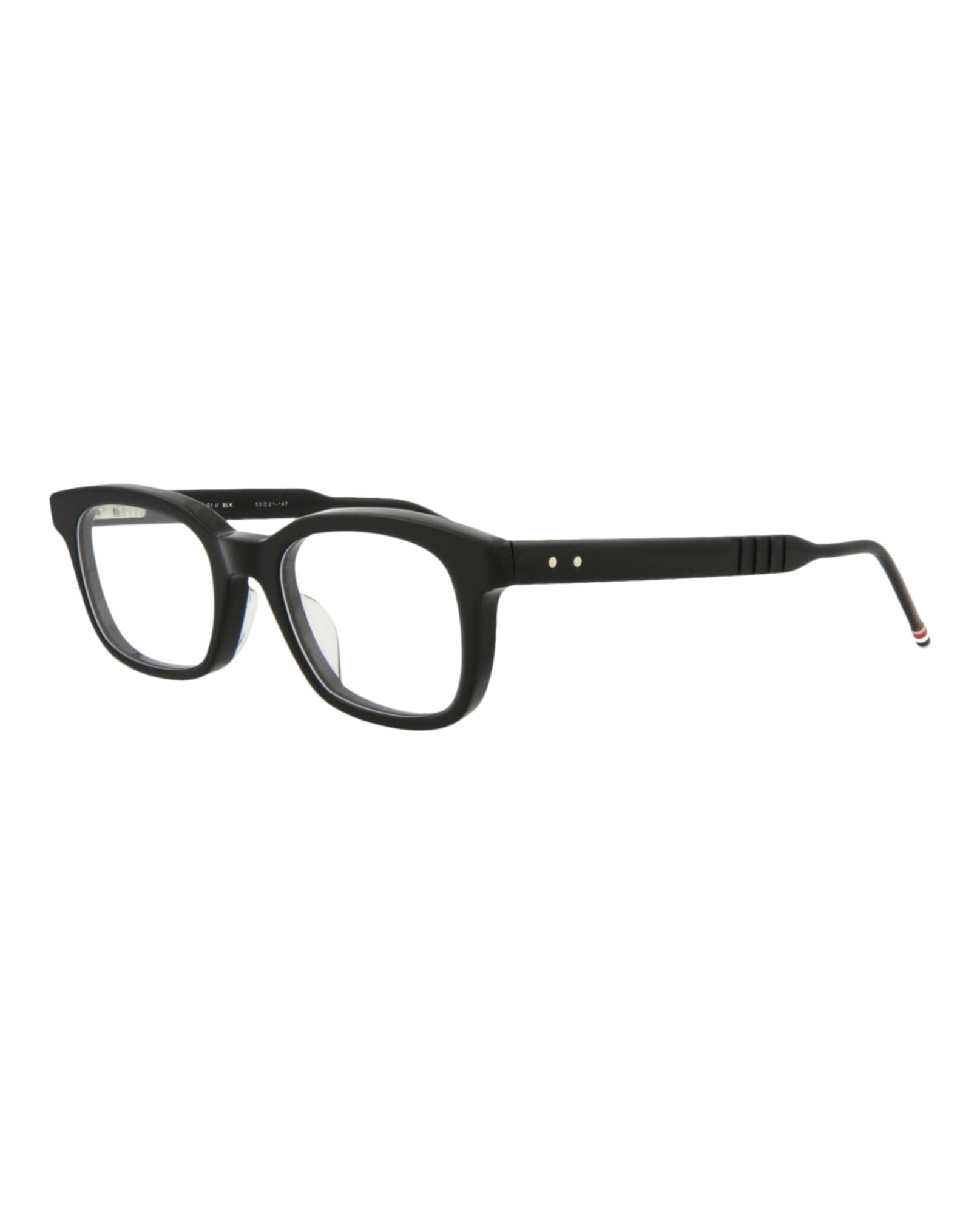 Thom Browne Square Acetate Optical Frames | Brown Multi