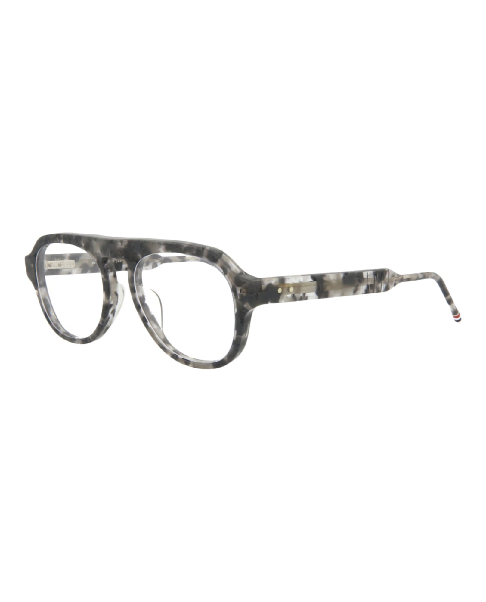 Thom Browne Aviator Acetate Optical Frames | Grey