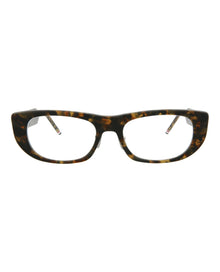 Thom Browne Square Acetate Optical Frames | Brown Multi