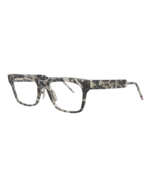 Thom Browne Square Acetate Optical Frames | Brown Multi