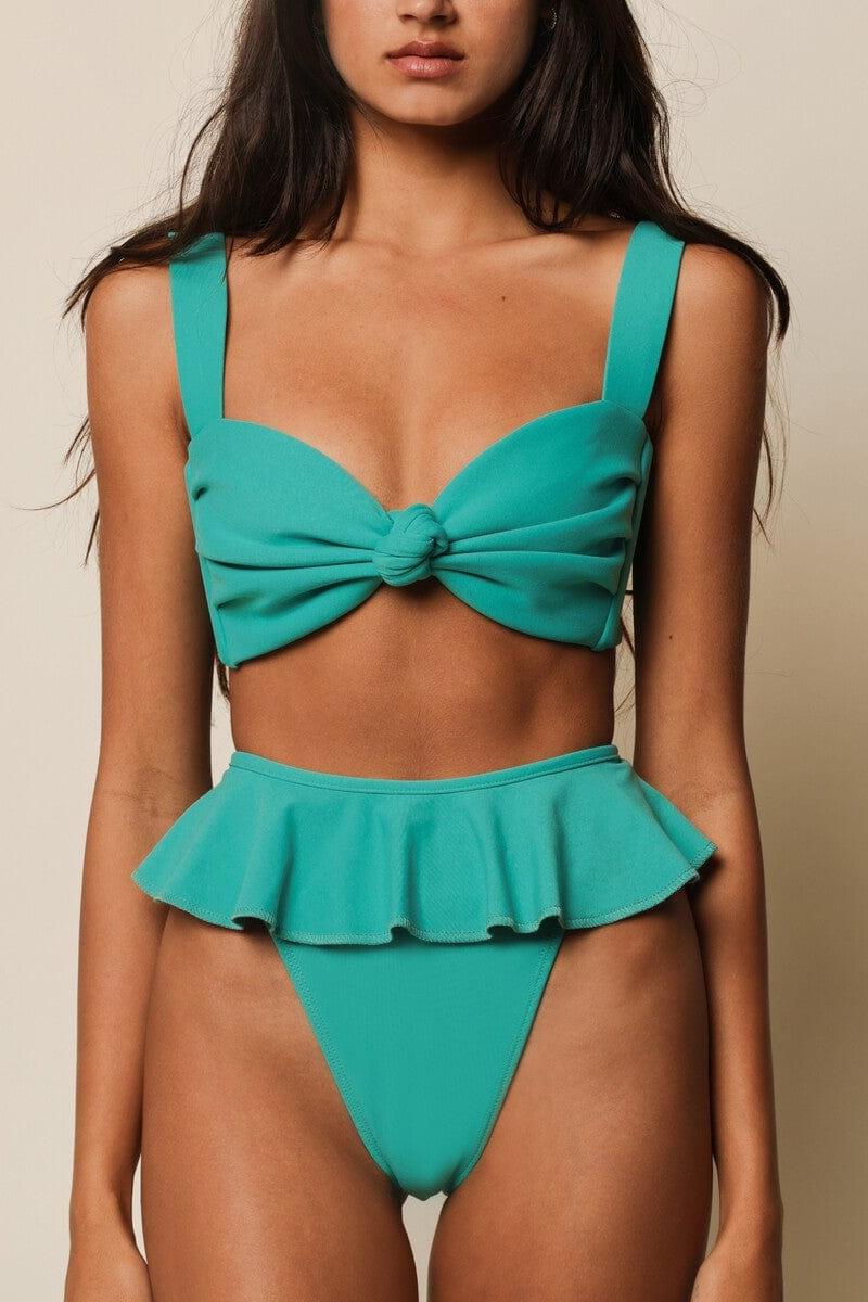 Hayden Bikini Top | Teal