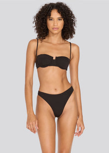 Women | The Arlo Bikini Top | Blackout