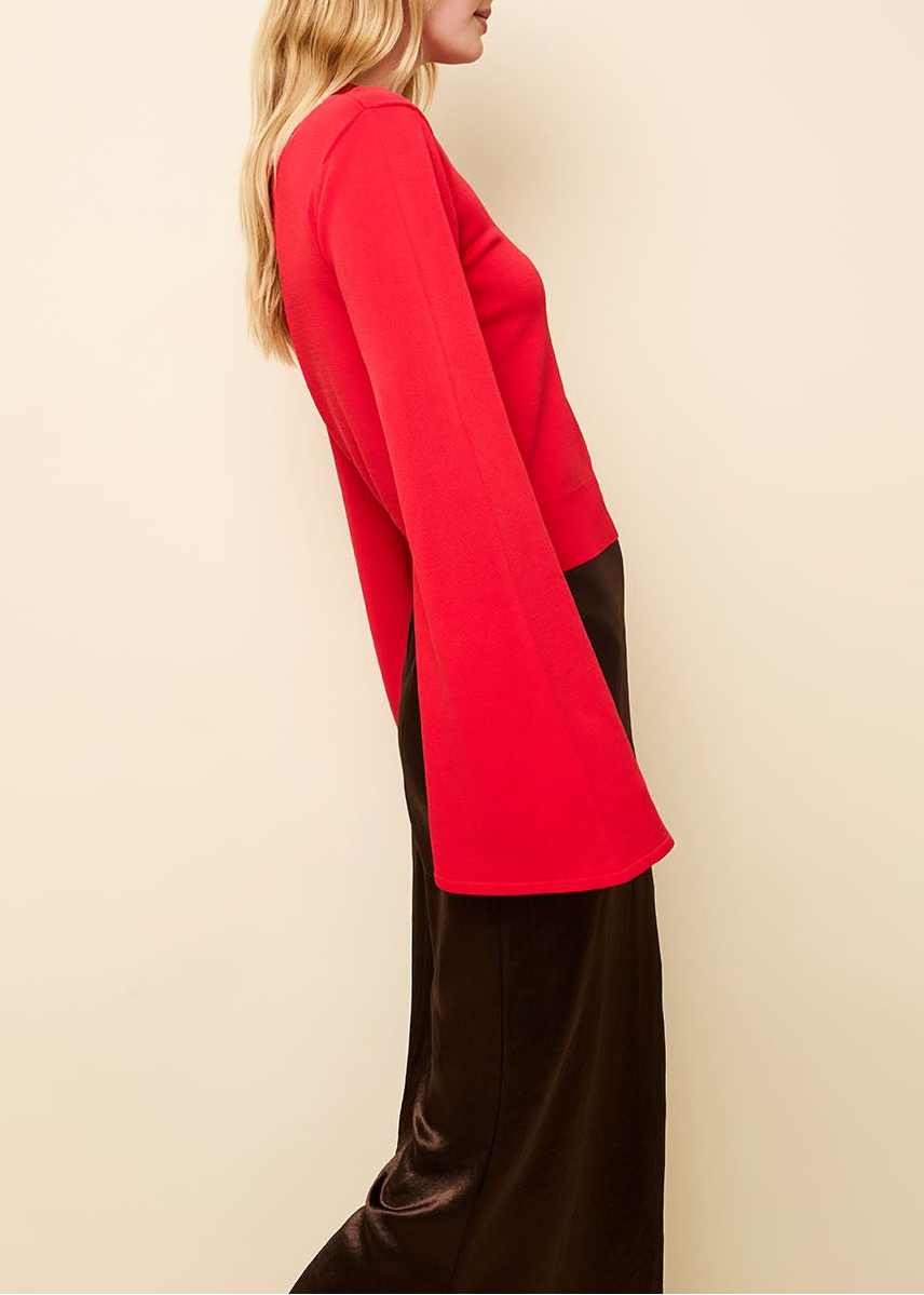 Womens | Babetta Sweater | Apple Red
