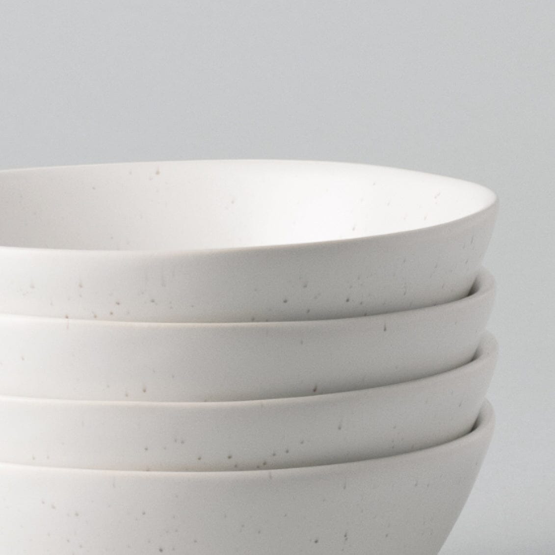 Breakfast Bowls | Speckled White