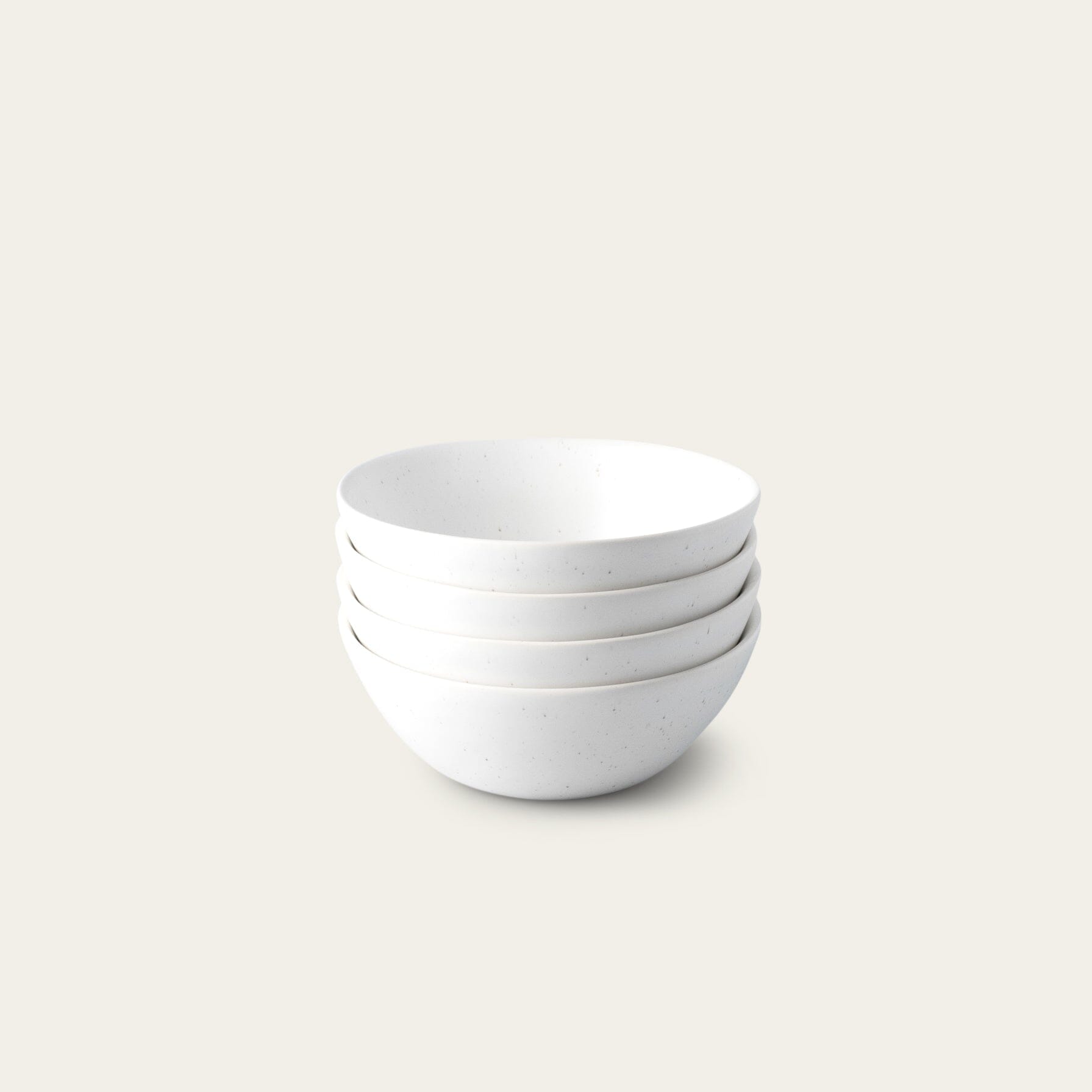 Breakfast Bowls | Speckled White