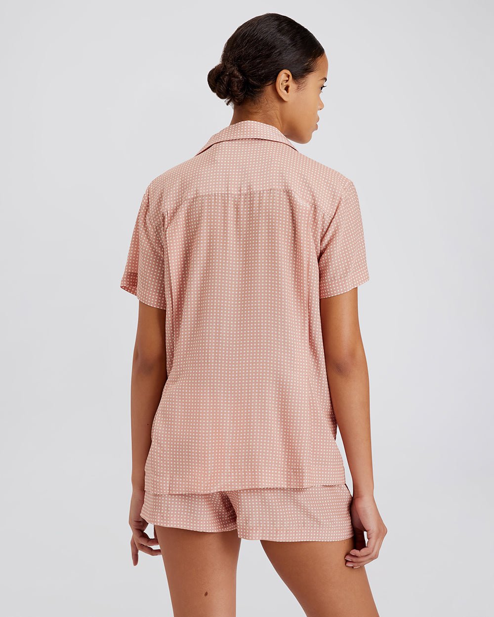 Women | Dahlia Top | Baby Polkadot Taupe